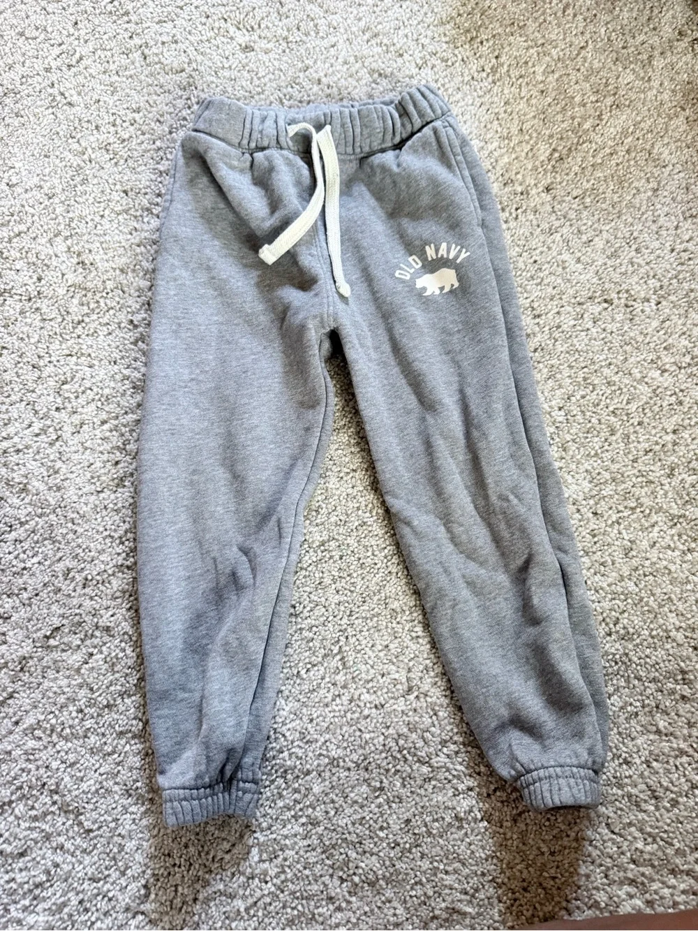 Old Navy Heather Gray Kids Jogger Sweatpants